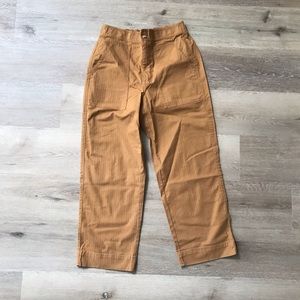 Madewell Duvall button front pants